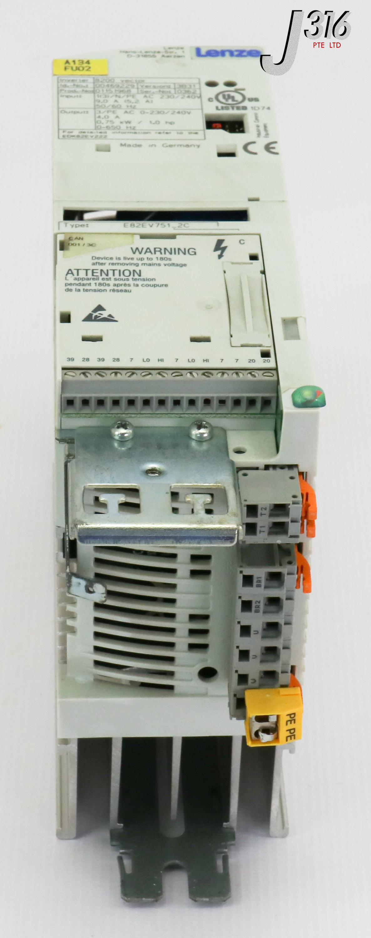 473 LENZE 8200 VECTOR INVERTER, D-31855 E82EV751_2C – J316Gallery